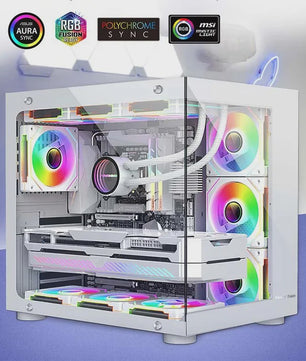UPSIREN UF-1 PRISM 4 PRO 12cm ARGB PWM PC Ventilator - Stille Koeling met Grote Luchtstroom