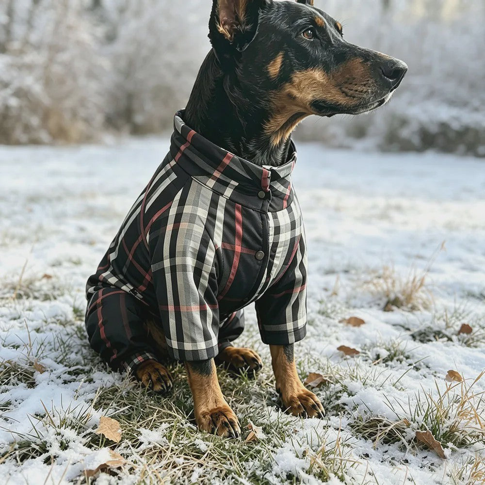 Winterjas voor Honden - Warm & Waterdicht 4-Poten Vest met Verstelbare Sluiting