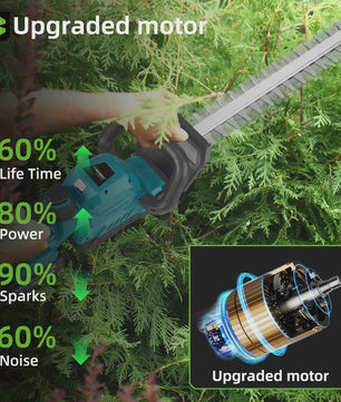 Accu Heggenschaar 53cm - 3000 RPM - 180° Verstelbaar - Makita Accu Compatibel
