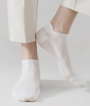 10/20 Paar Heren Enkel Sokken - Ademend Mesh, Sport & Casual, Zomer