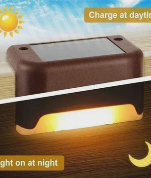 Solar LED Verlichting voor Buiten - Waterdichte Tuinlampen voor Trappen, Terras & Dek