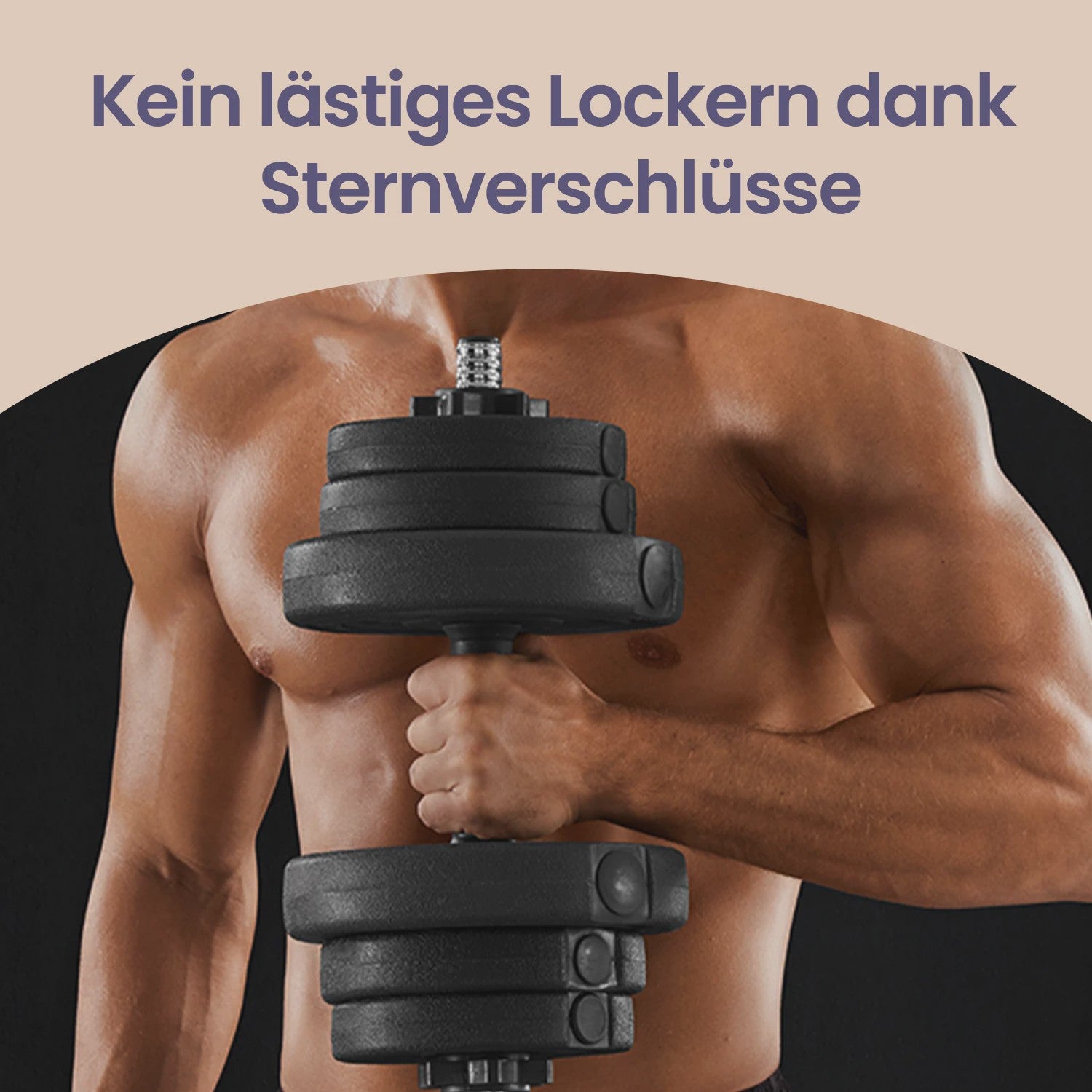 Songmics Verstelbare Dumbbells Set - 2 x 10 kg