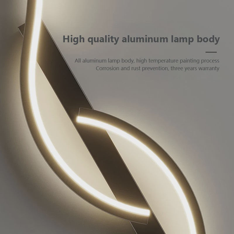 Moderne LED Wandlamp - Minimalistisch Design voor Slaapkamer, Woonkamer & Bedside