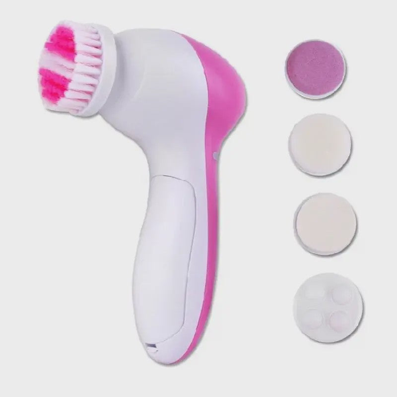 5-in-1 Gezichtsreinigingsborstel Set: Diepe Reiniging & Huidverzorging