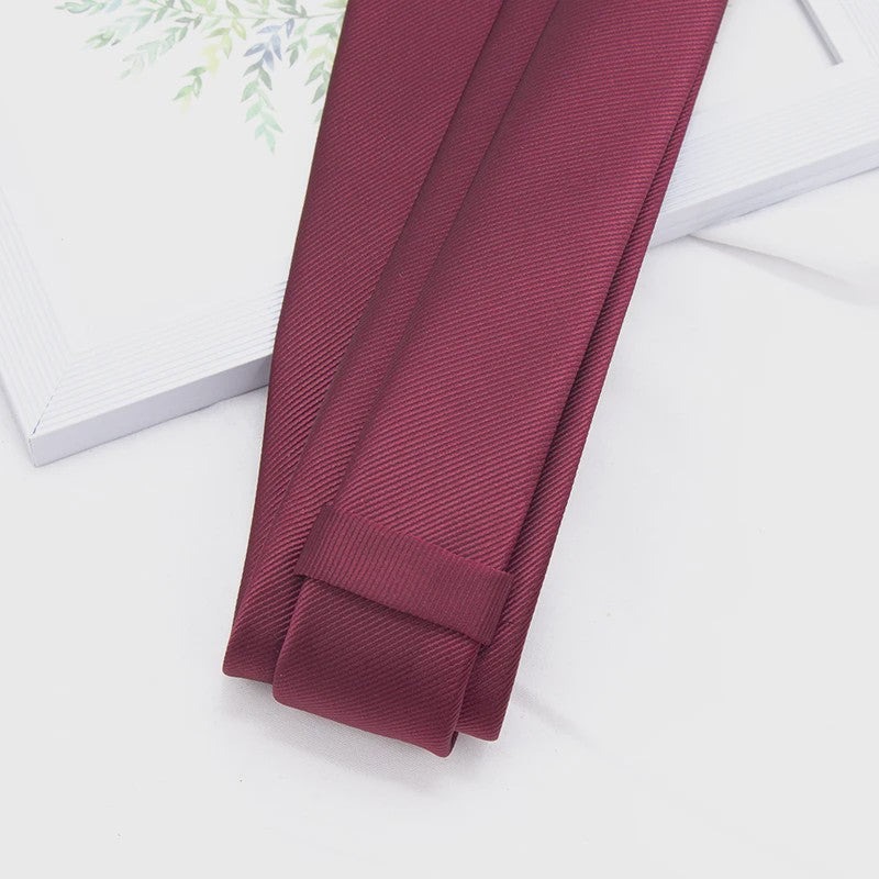 Herentdas Slim Fit Jacquard - Klassiek Britse Stijl voor Zakelijk en Casual