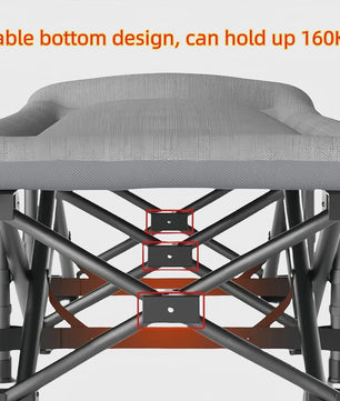 Opvouwbare Loungestoel voor Buiten & Tuin - Camping, Patio, Zwembad