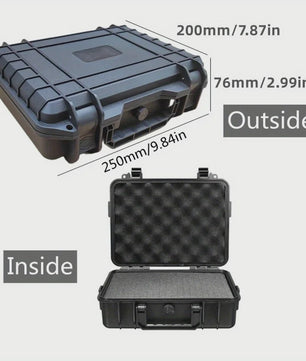 Harde Gereedschapskoffer met Schuim - Robuuste Opbergbox voor Gereedschap en Hardware