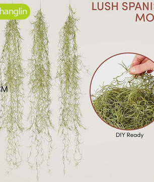 85cm Kunstmos Klimop Varen Slang - Decoratieve Hangplant voor Huis, Tuin & Feest