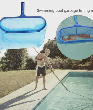 Leaf Skimmer Net Professional Pool Cleaning Net Multi-function Portable Practical Durable Lightweight Swimming Pool Accessories