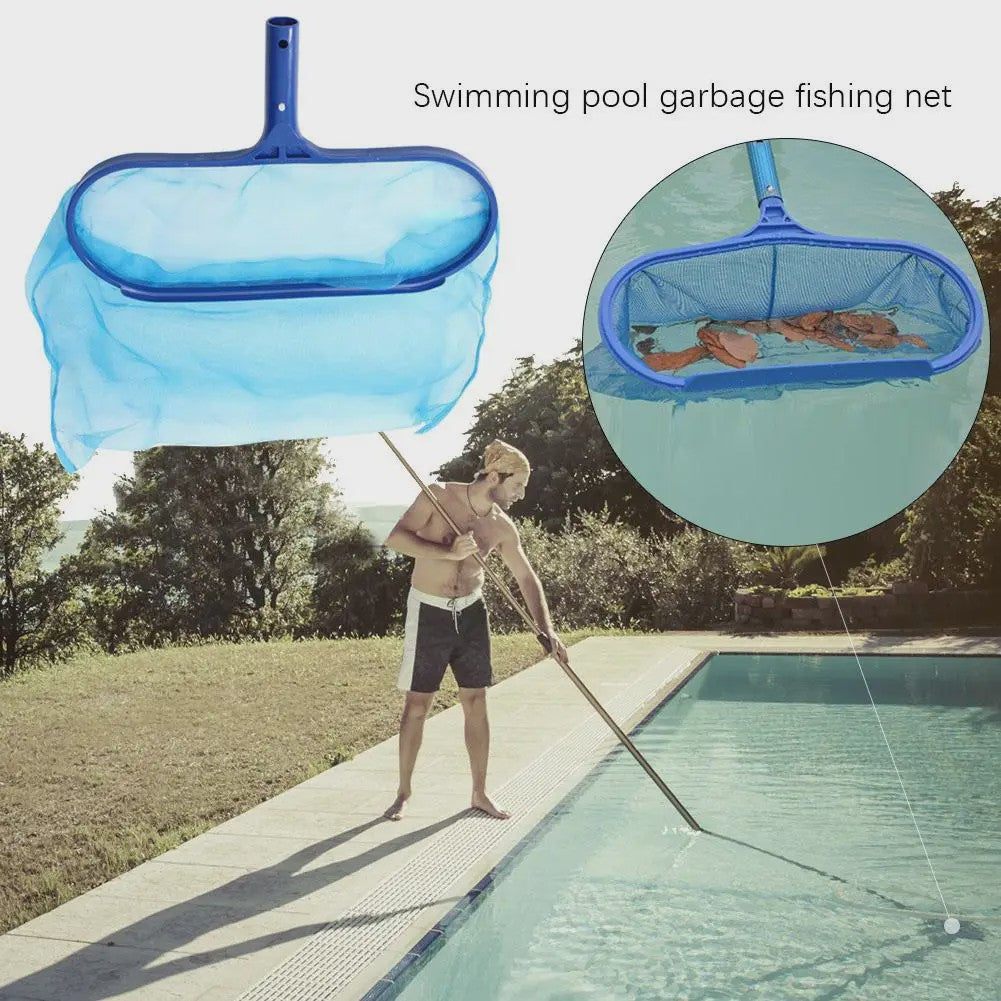Leaf Skimmer Net Professional Pool Cleaning Net Multi-function Portable Practical Durable Lightweight Swimming Pool Accessories