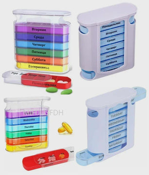 7-Dagen Pillendoos Organizer - 28 Vakjes voor Medicijnen & Supplementen - Ideaal voor Reizen
