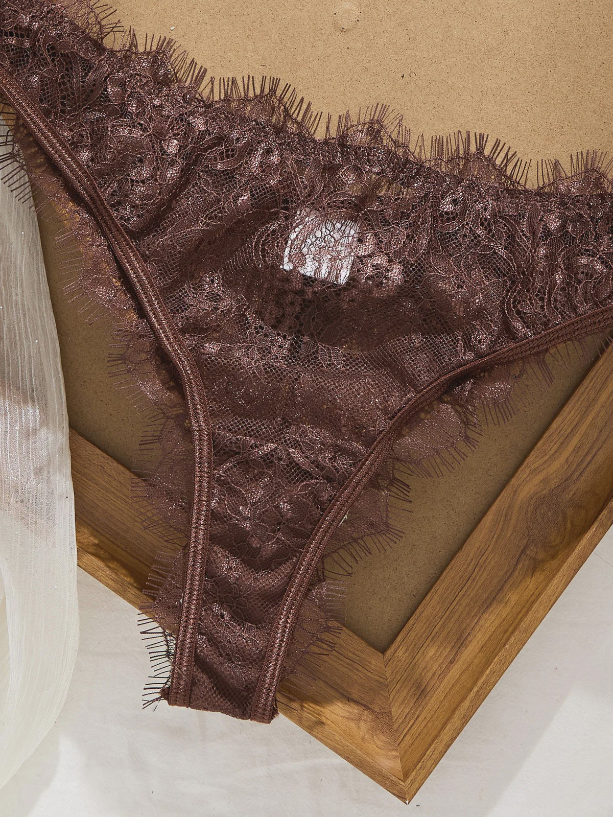 Luxe kanten bh en slip set - Naadloos en comfortabel