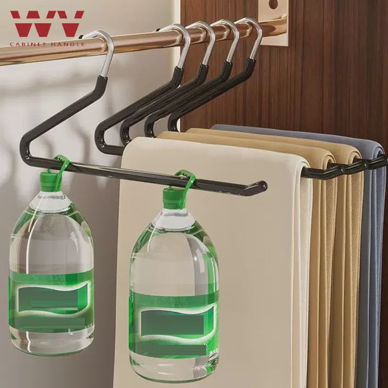 Anti-slip Gansvormige Broekenhanger - Ruimtebesparend Kledingrek voor Garderobe