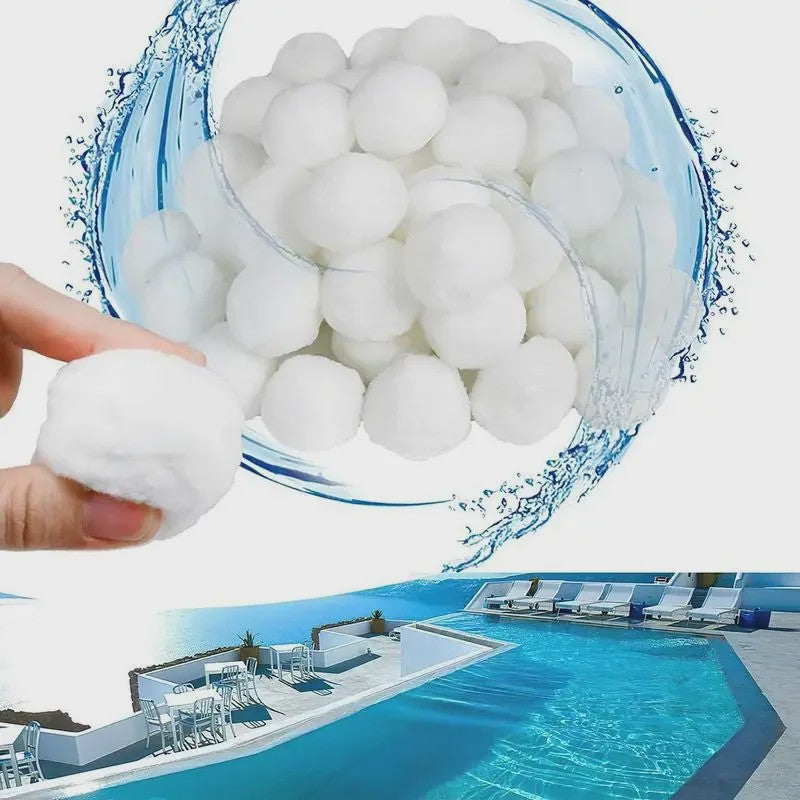 Filterballen 200g-1300g voor Zwembad, Spa & Aquarium - Efficiënte Waterzuivering