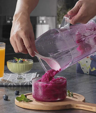 Krachtige 600W 2-in-1 Blender: IJscrusher & Multifunctionele Keukenmachine