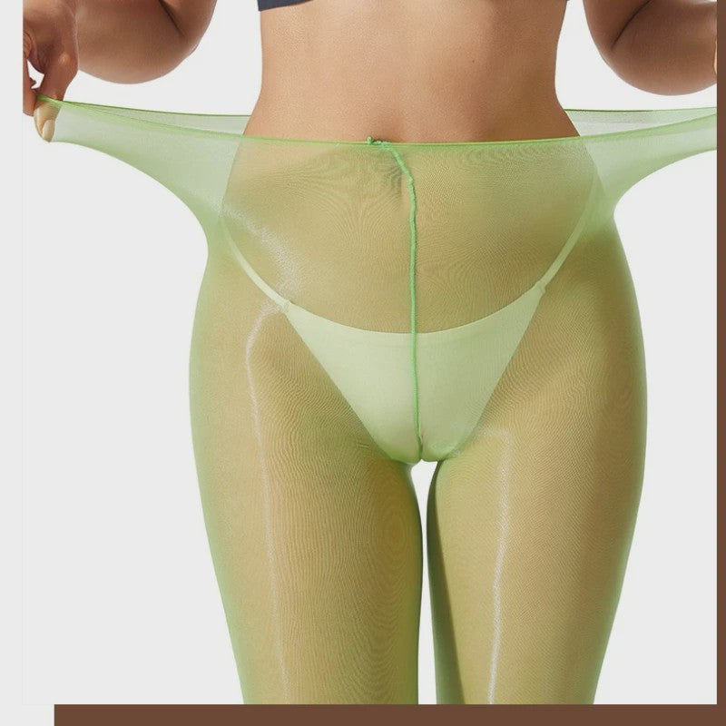 Glanzende 20D Pantyhose met Sparkle - Hoge Taille & Dans Tights