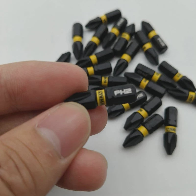 DEWALT PH2 Impact Bits Set - 25mm Schroefbits voor Elektrische Schroefmachines en Boormachines