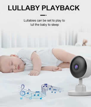 2.8 inch Babyfoon met Camera, Tweeweg Audio, Temperatuur & Vochtigheidssensor, Nachtzicht