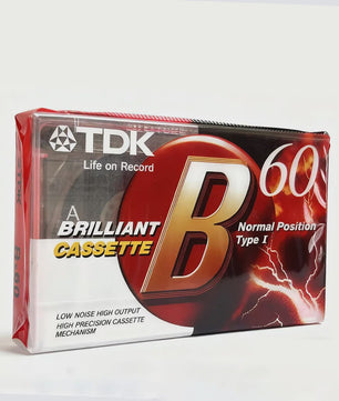 5x Cassettebandjes 60 Minuten - Blank Audio Tape voor Muziek & Spraak