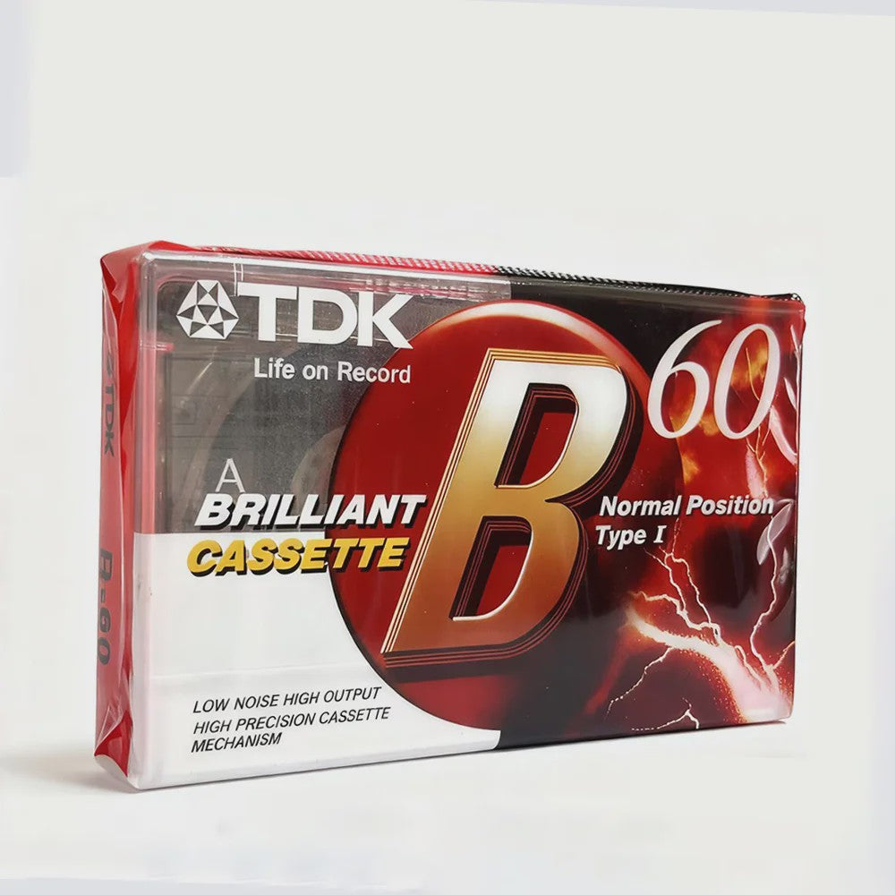 5x Cassettebandjes 60 Minuten - Blank Audio Tape voor Muziek & Spraak