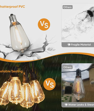ST38 Slinger Verlichting Buiten - Waterdicht, Onbreekbaar, LED, Dimmable Tuinverlichting