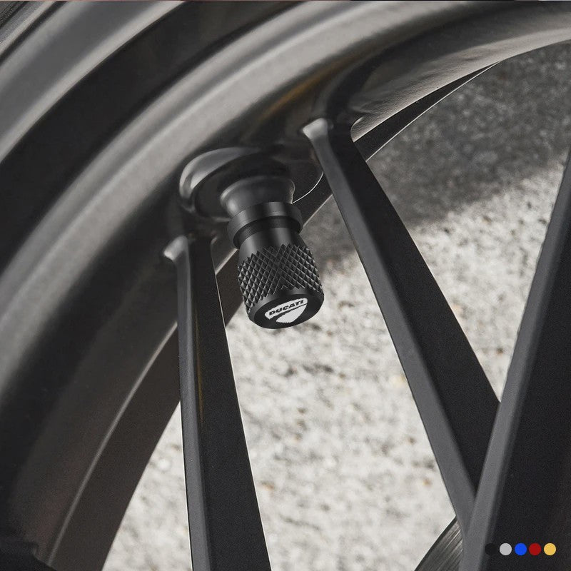 Aluminium Ventieldopjes Set voor Ducati Motorfietsen - Diverse Kleuren