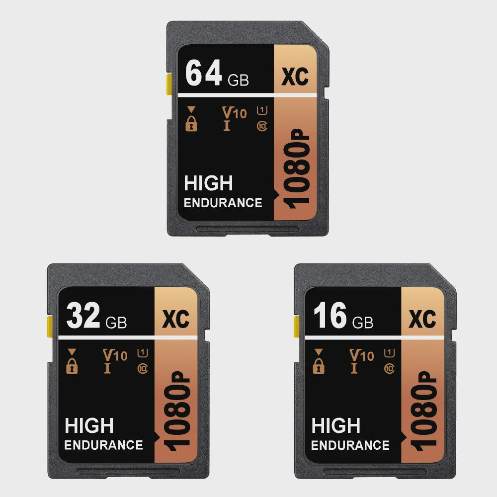 High-Speed SDXC Geheugenkaart - 8GB tot 512GB - Class 10, 1080p Video, Hoge Duurzaamheid