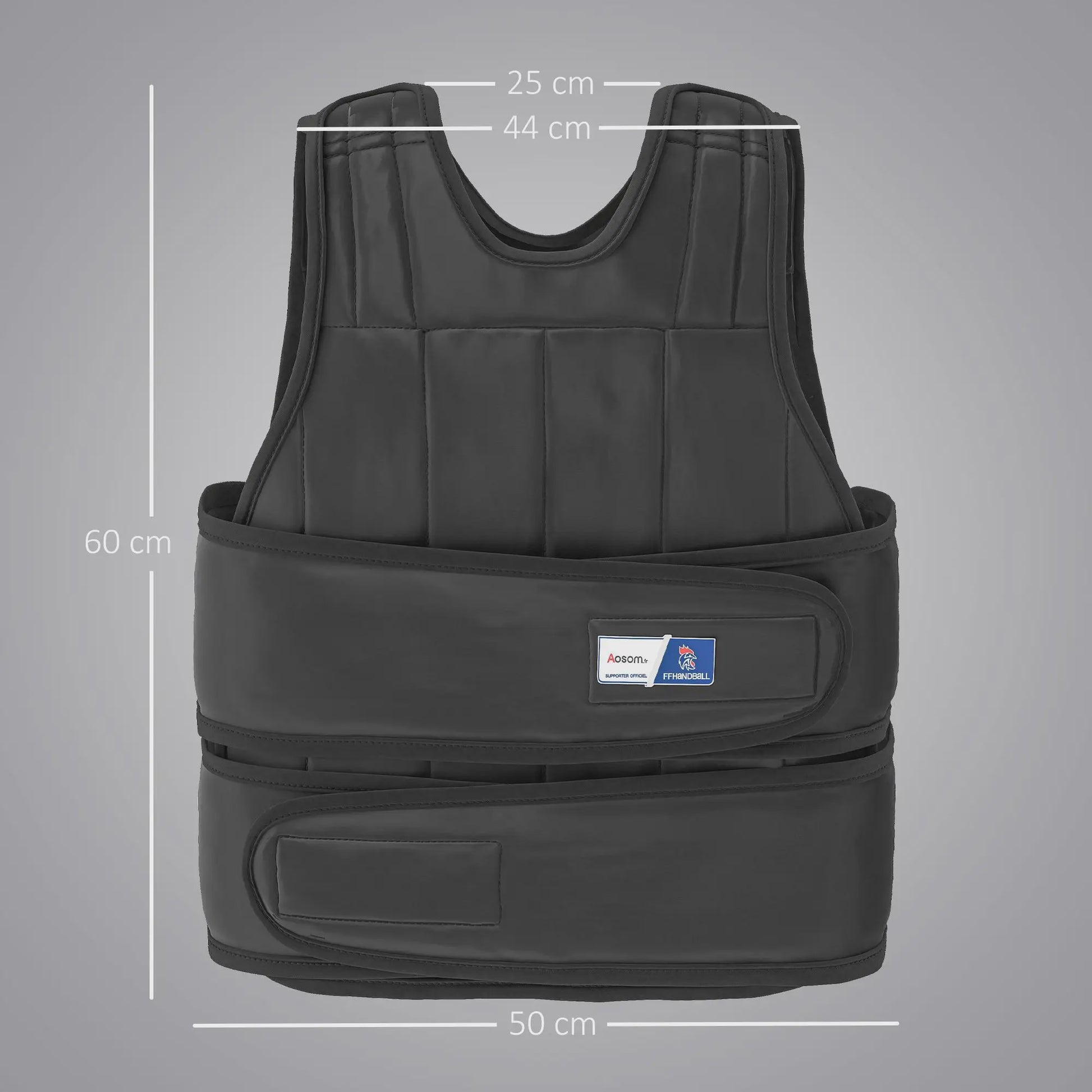 Verstelbaar Trainingsvest met 20kg Verwijderbaar Gewicht voor Intensieve Training