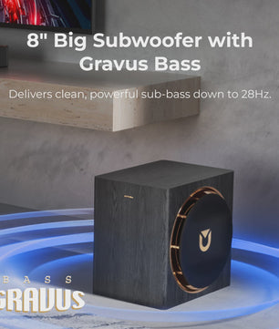 ULTIMEA Skywave X60 Soundbar: 7.1.4 Dolby Atmos Surround met Draadloze Subwoofer
