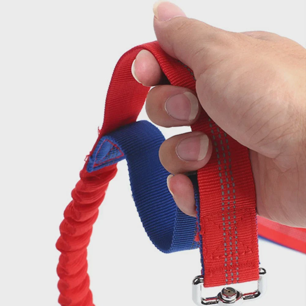 Handsfree Hondenriem met Verstelbare Tailleband - Ideaal voor Hardlopen, Joggen & Fietsen met Grote Honden