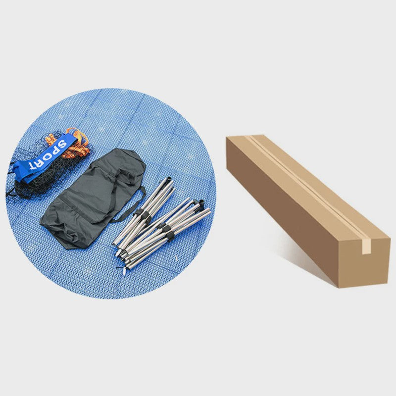 Draagbaar Badminton Net Frame - Opvouwbaar & Standaard Formaat voor Buiten & Binnen