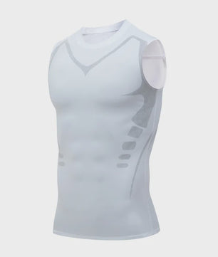 Heren Sneldrogende Ademende Tanktop - Mouwloos Sportshirt voor Fitness & Zomer Basislaag