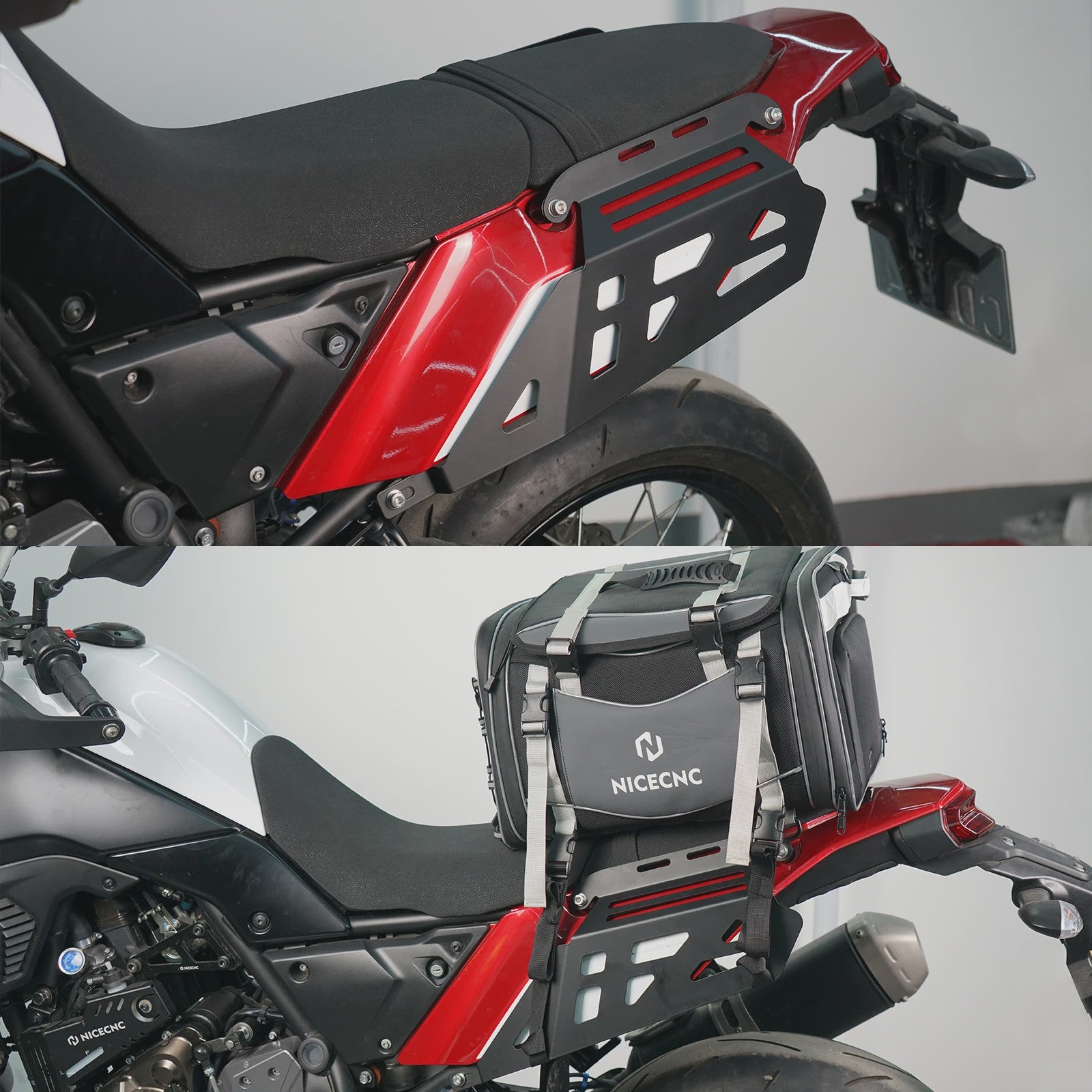 Compleet Motorbagage Systeem: Bagagerek, Zijkoffers & Handgrepen voor Yamaha Tenere 700 (2019-2024)