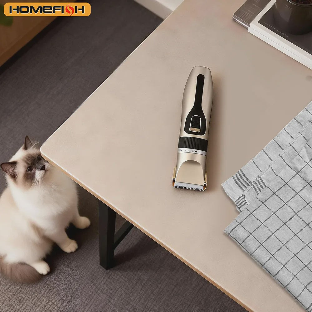 Elektrische Trimmer Set voor Huisdieren - Hond, Kat, Konijn - Stille Hondentrimmer