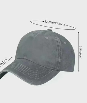 Vintage Trucker Cap met Camel Print - Verstelbaar en Washed Look