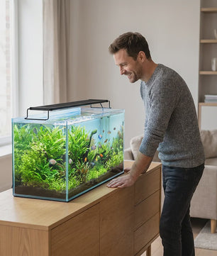 LED Aquarium Verlichting met Timer & Instelbare Helderheid - Full Spectrum, Verstelbaar