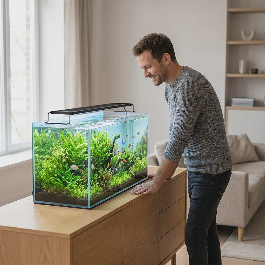 LED Aquarium Verlichting met Timer & Instelbare Helderheid - Full Spectrum, Verstelbaar