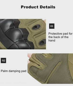 Tactische Volledige Vinger Handschoenen - Outdoor, Sport, Motor, Fitness