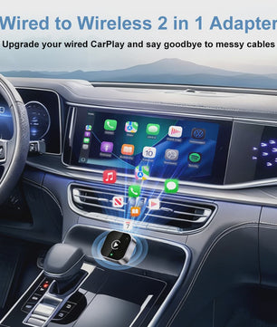 Draadloze CarPlay & Android Auto Adapter - 2-in-1 Carlinkplay Dongle