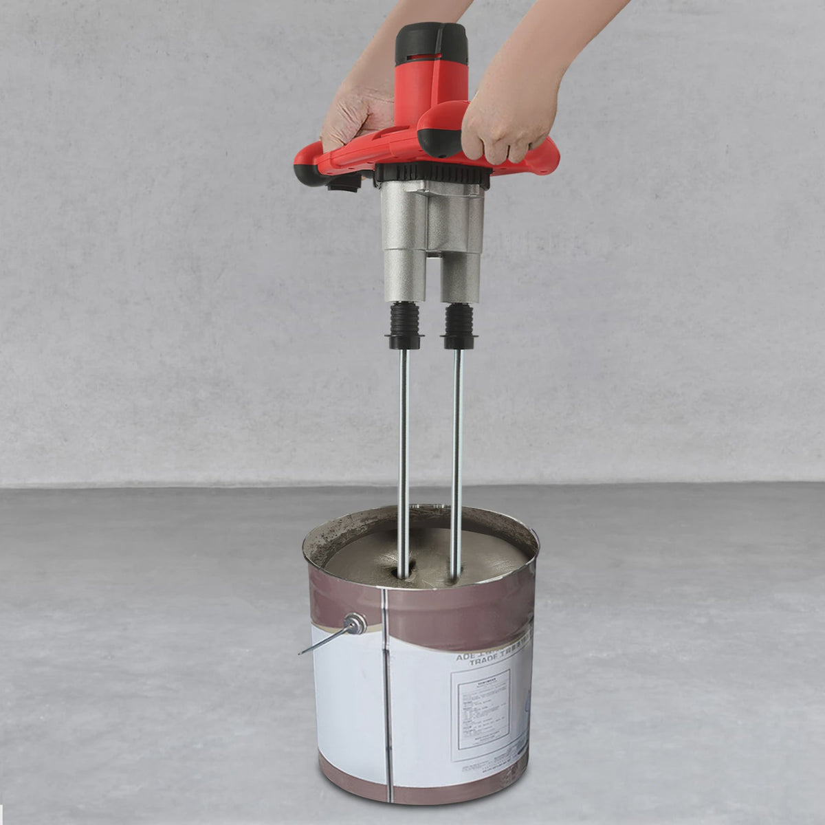 Krachtige 1800W Verf- en Mortelmixer met 2 Snelheden
