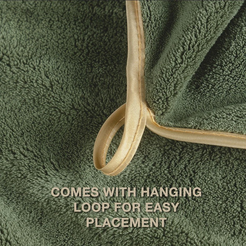 Luxe 8-delige Koraal Fleece Handdoekenset - Zacht, Absorberend & Sneldrogend
