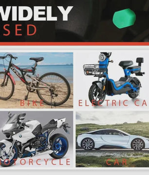 Lichtgevende Ventieldopjes - Glow in the Dark - Universeel voor Auto, Motor & Fiets