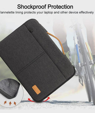 Waterdichte Laptop Sleeve Tas 13.3-15.6 Inch met Schokabsorberende Voering