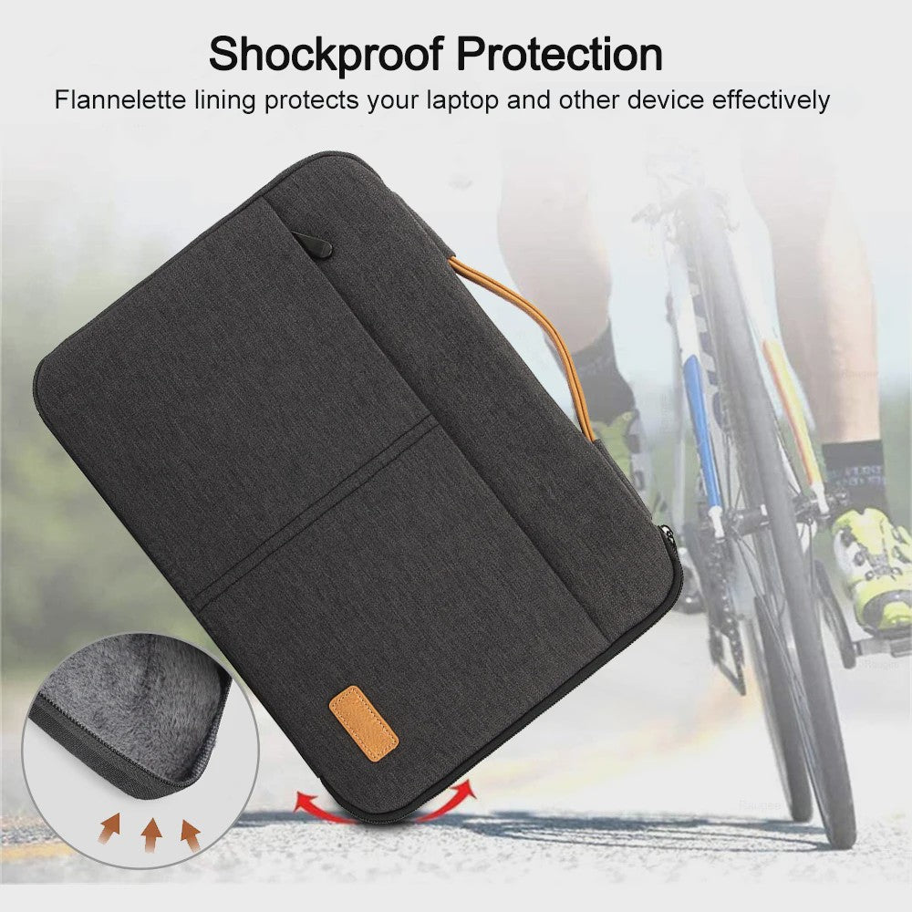 Waterdichte Laptop Sleeve Tas 13.3-15.6 Inch met Schokabsorberende Voering