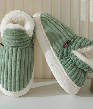 Herenslippers Winter Laarzen - Zachte Pluche & Katoen, Warm & Comfortabel voor Binnen