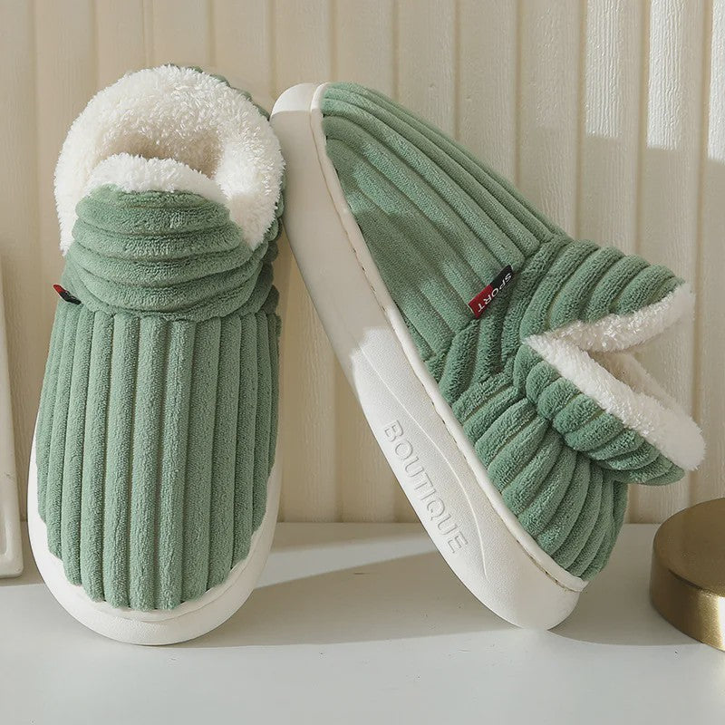 Herenslippers Winter Laarzen - Zachte Pluche & Katoen, Warm & Comfortabel voor Binnen