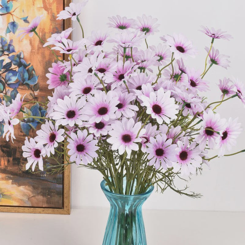 Kunstboeket Margrieten (3/5/10 stuks) - Zijde Kunstbloemen voor Decoratie