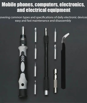 115-delige Precisie Schroevendraaierset: Magnetisch, Elektronica Reparatie & DIY Gereedschap
