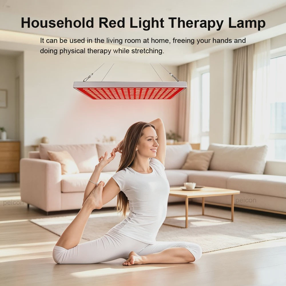 Professionele Roodlichttherapie Lamp 660nm/850nm voor Huid & Lichaam - Thuisgebruik