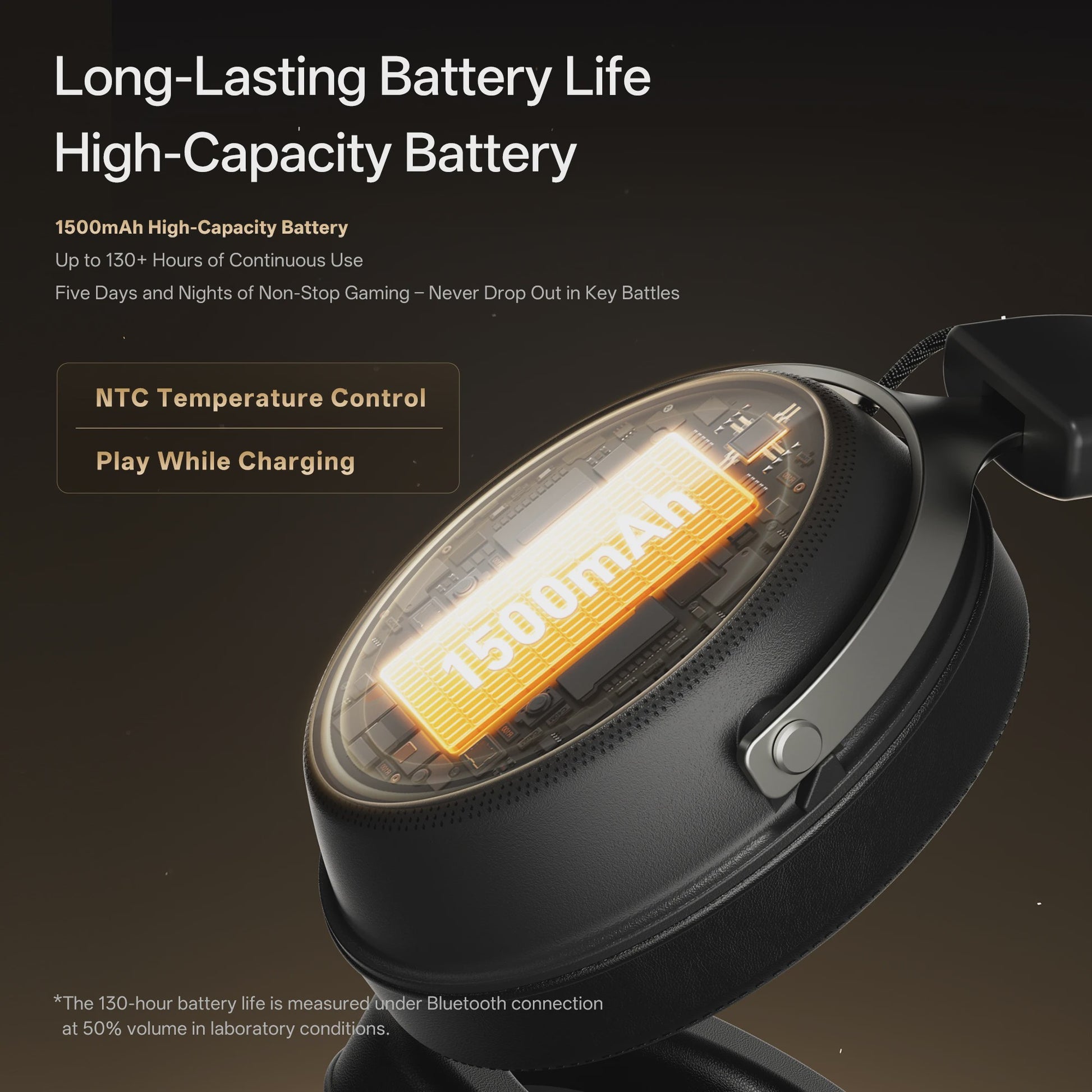 ATK N9 Pro/Ultra Gaming Headset: Draadloze E-sports Koptelefoon met Microfoon, Lage Latentie & Noise Reduction